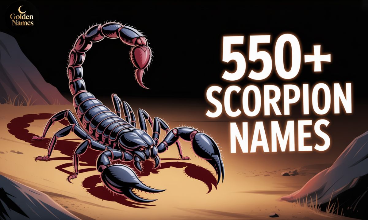 550+ Scorpion Names