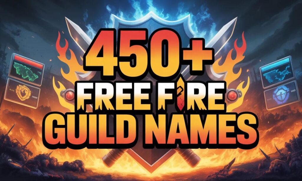 450+ Free Fire Guild Names: Cool, Stylish & Trending Options