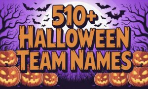 Halloween Team Names