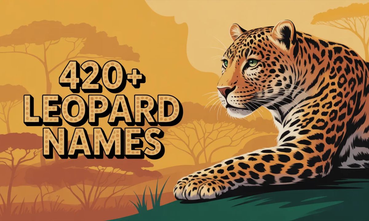 420+ Leopard Names