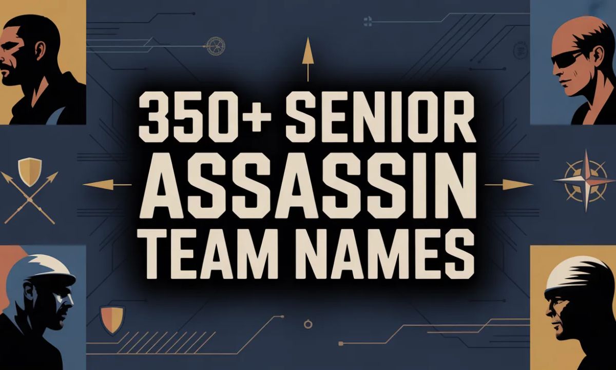 Senior Assassin Team Names