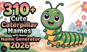 310+ Cute Caterpillar Names With Name Generator 2026