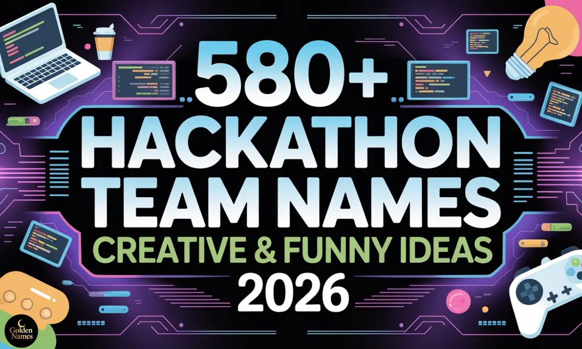 580+ Hackathon Team Names Creative & Funny Ideas 2026