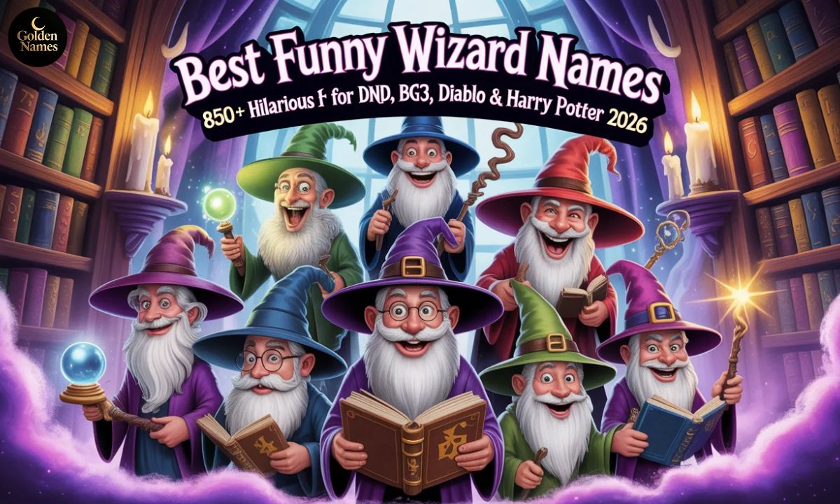 Best Funny Wizard Names 850+ Hilarious Ideas for DnD, BG3, Diablo & Harry Potter 2026
