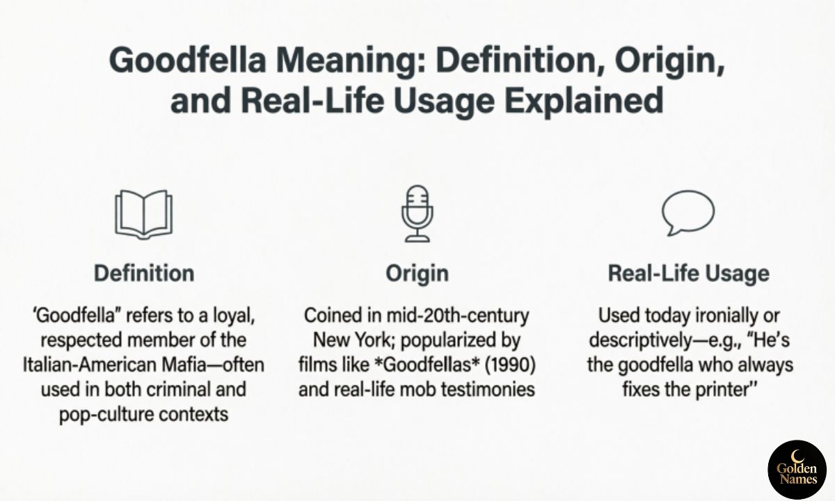 Goodfella Meaning Definition, Origin, and Real-Life Usage Explained
