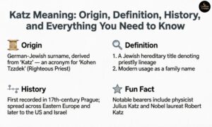 Katz Meaning Origin, Definition, History, and Everything You Need to Know