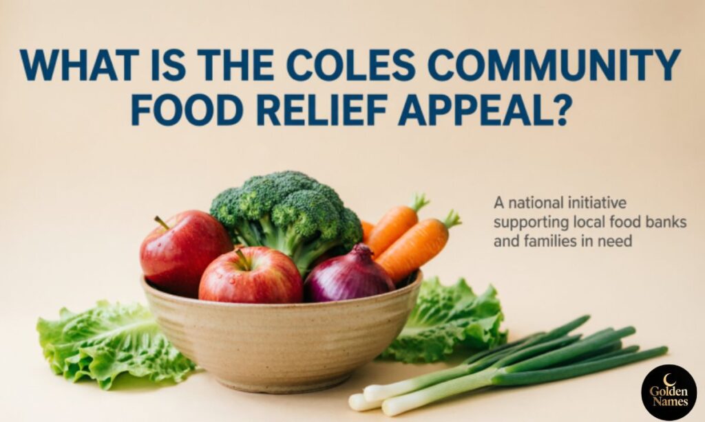 What Is the Coles Community Food Relief Appeal