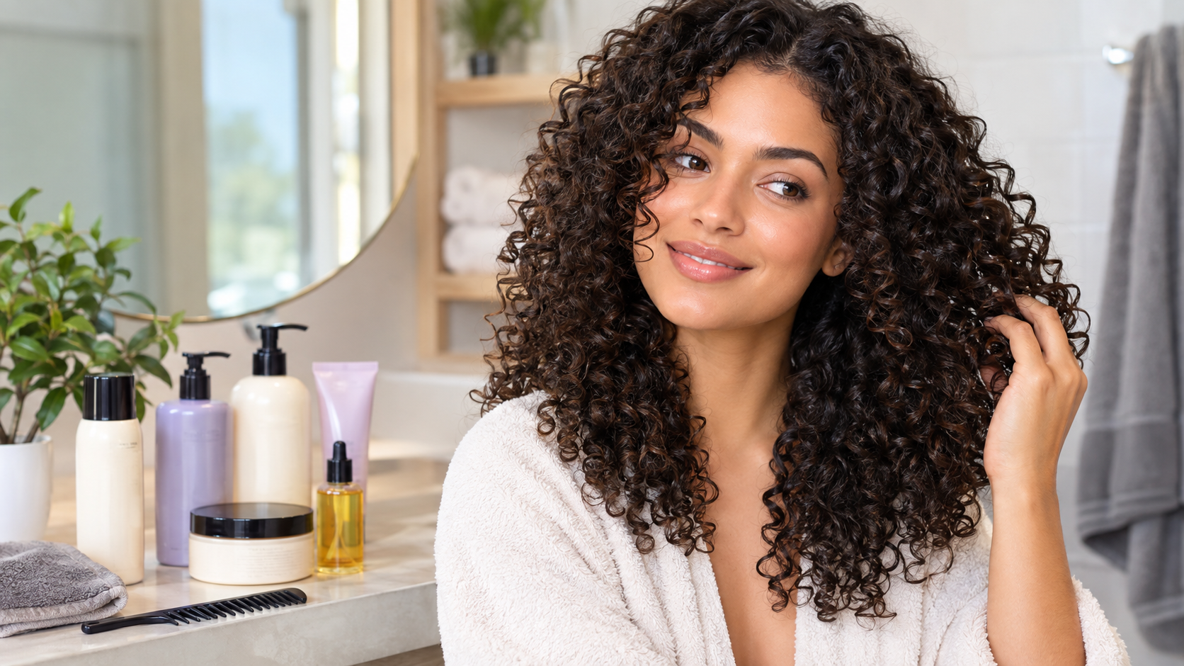 curly hair products