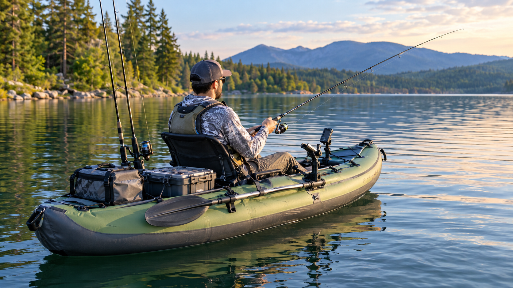 inflatable fishing kayak